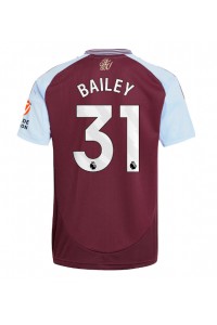 Fotbalové Dres Aston Villa Leon Bailey #31 Domácí Oblečení 2024-25 Krátký Rukáv